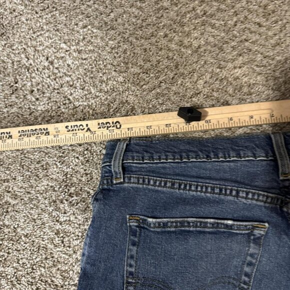 Levis 514 Jeans Mens 32x32 Blue Denim Straight Leg Medium Wash Casual Classic - Picture 8 of 10